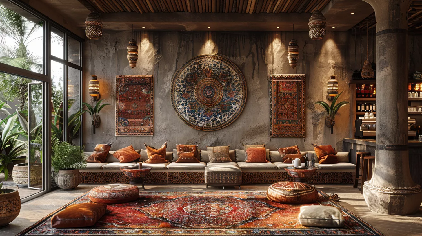 تصميم كوفي شوب نجدي 2025